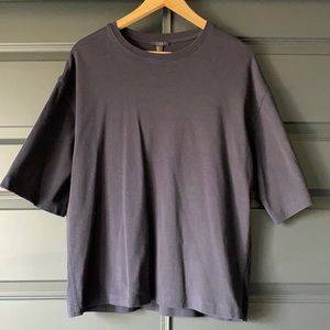 COS oversized navy t-shirt. Size M.
